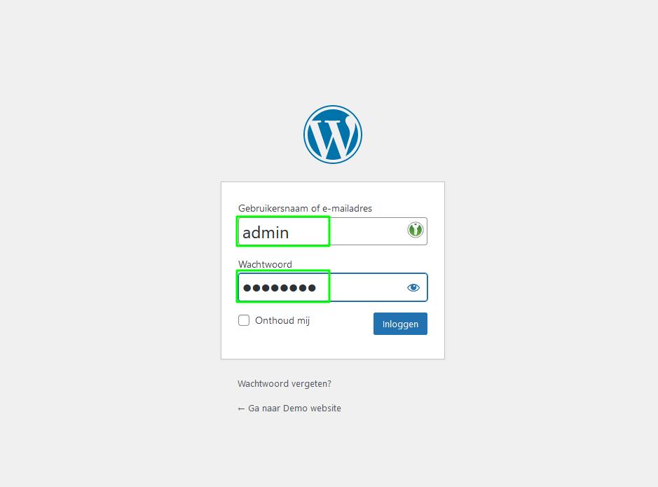 WordPress Inloggen