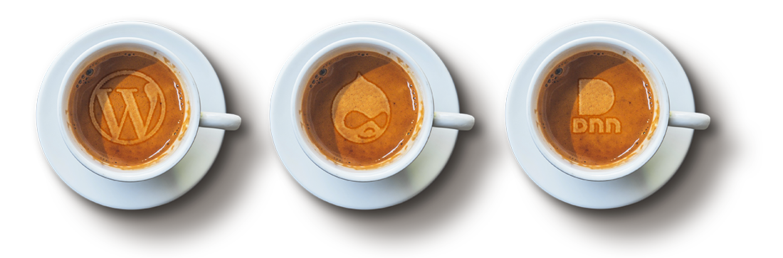 De juiste koffie voor je website.