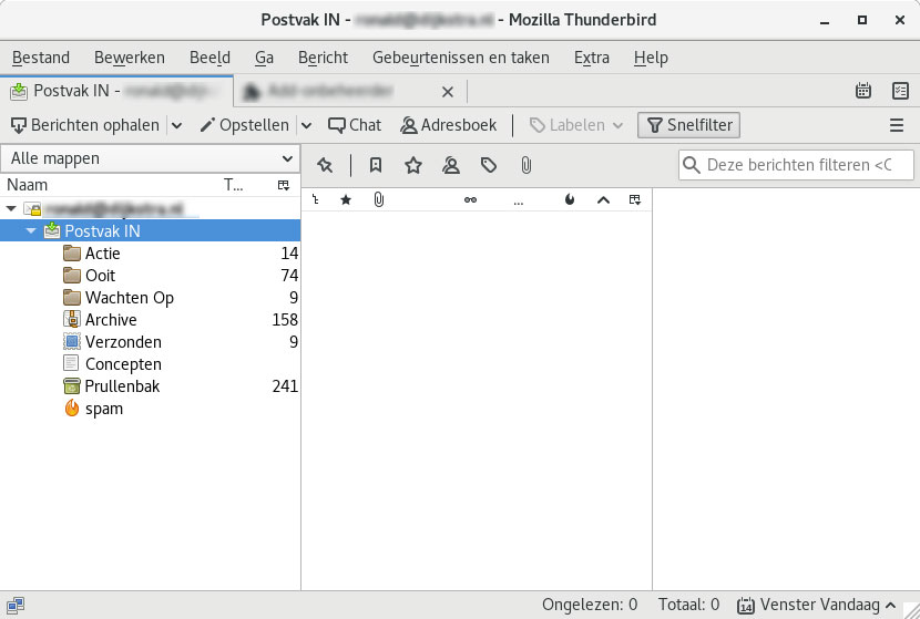 Zero Inbox met Mozilla Thunderbird